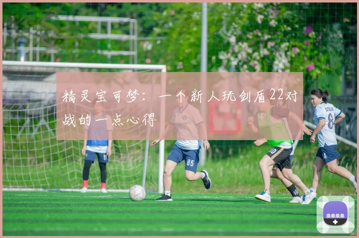 精灵宝可梦：一个新人玩剑盾22对战的一点心得